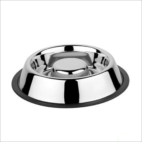 JSI320 Stainless Steel Slow Feeding Dog Bowl