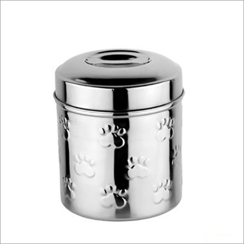 JSI325 Dog And Pet Food Canister Embossed