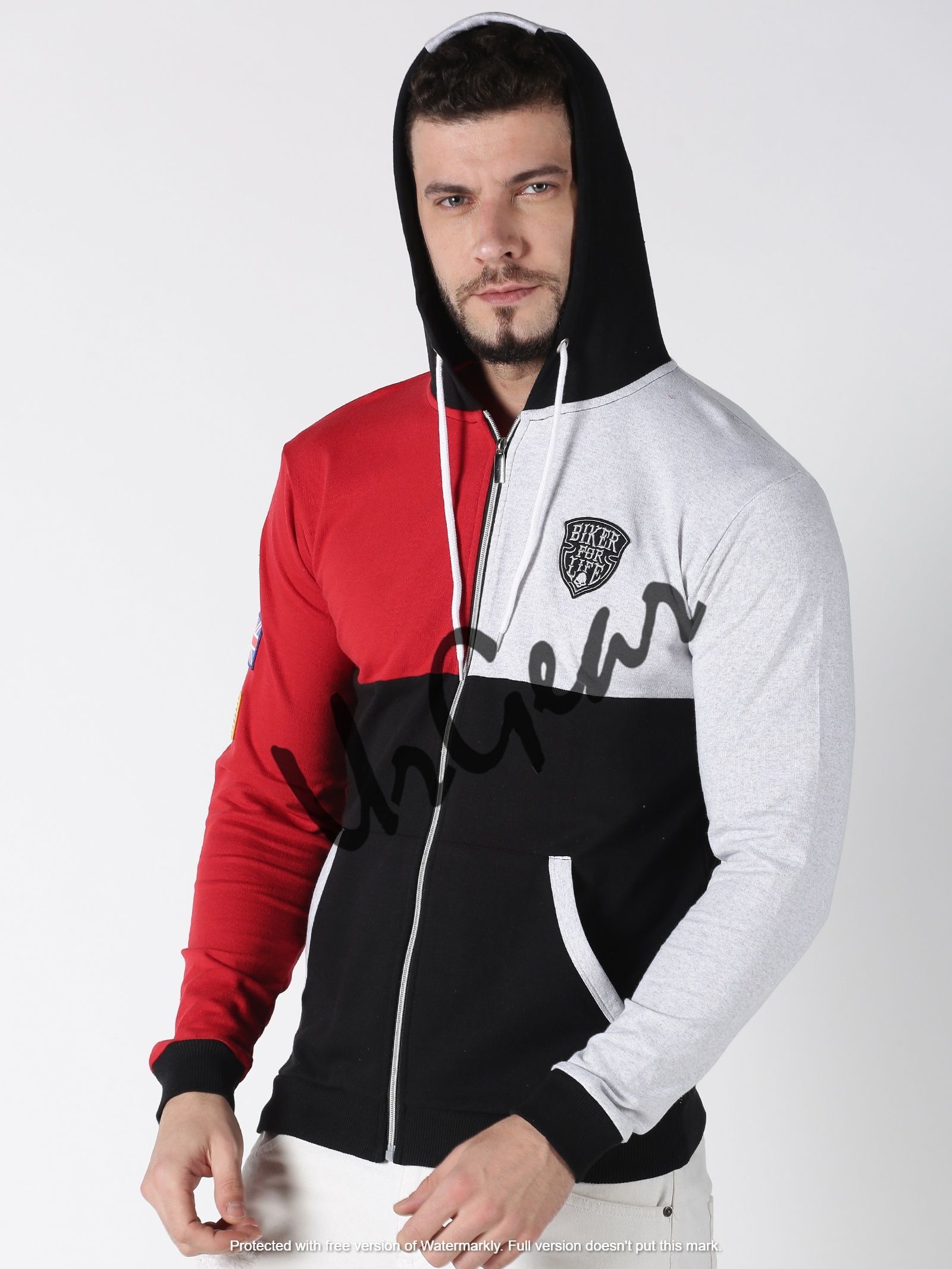 Men Hooded Neck Sweatshirt