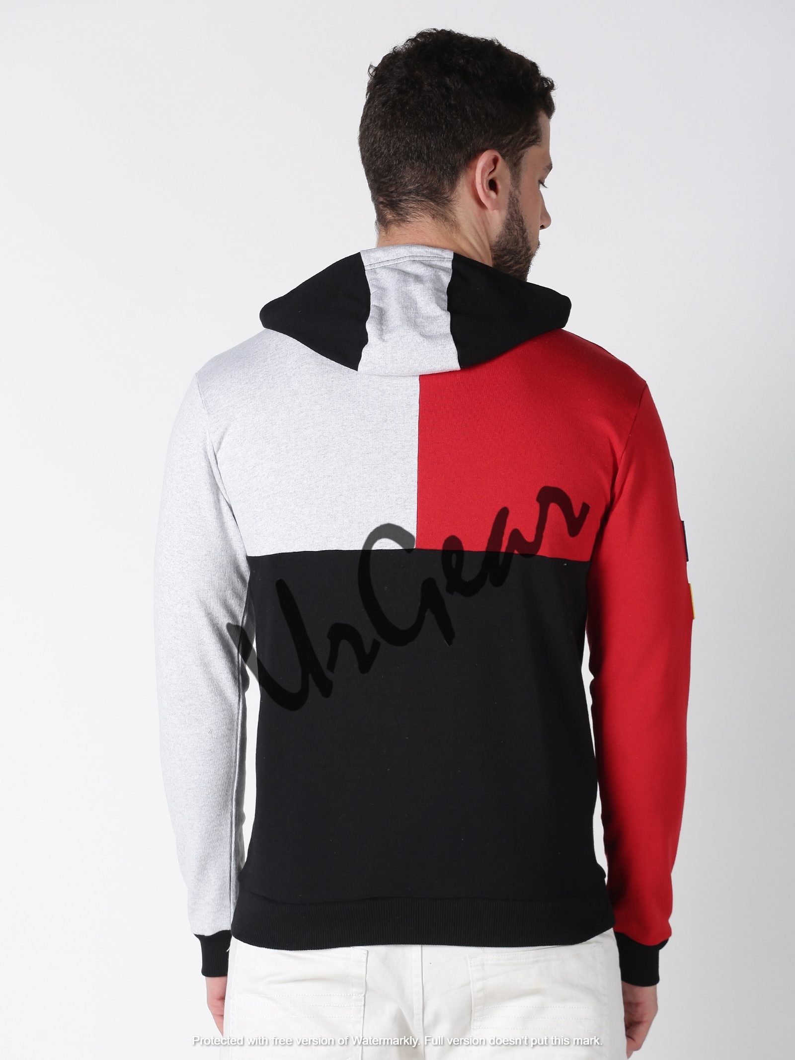 Men Hooded Neck Sweatshirt