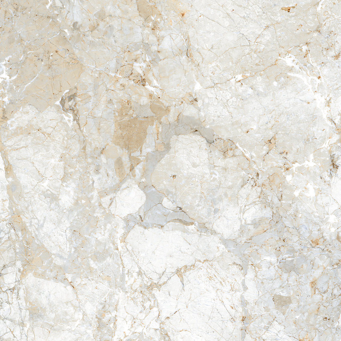 Breccia Natural 800x800mm Glossy Porcelain Tiles