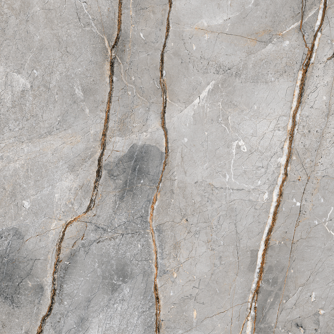 Chorus Grey 800x800mm Glossy Porcelain Tiles