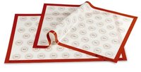 PAVONI Nonstick Commercial Silicone Mat Macrons 600 x 400 mm SPV64 MACRONS
