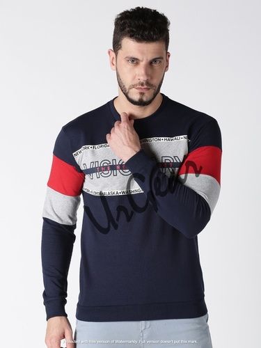 Mens Round Neck Sweatshirt 