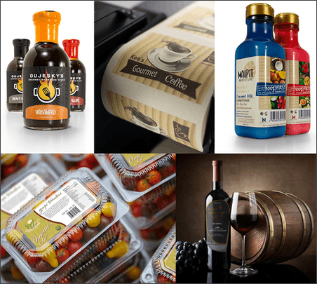Food Print Food Product Labels