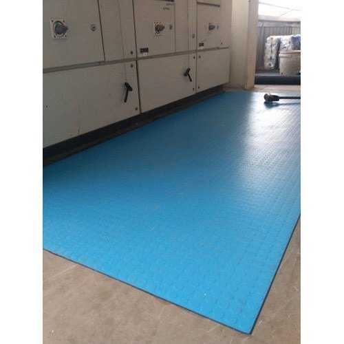 Red Insulating Electrical Rubber Mat
