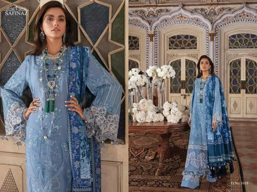 Sana Safinaz Cotton Salwar Suits Supplier - Color: As Per Catalogue