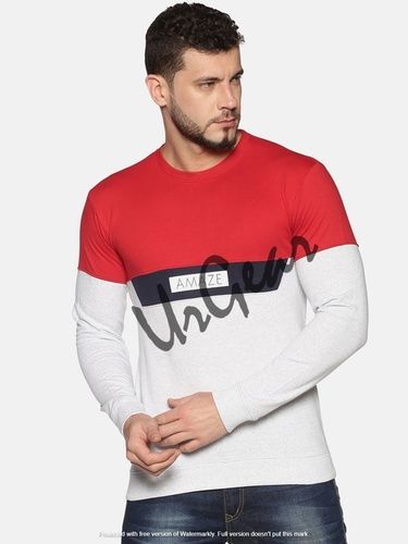 Mens Round Neck Sweatshirt