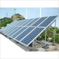 Rectangular Solar Panel Mounting Structure