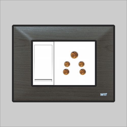 Polycarbonate Wi Modulat Nexy Ivory Wood Cover Plates 1M To 18M