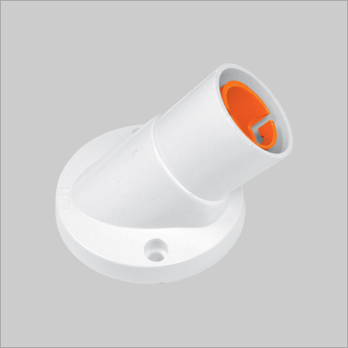 Power Lamp Holder - White | Application for Electrical Work 1-Year Warranty