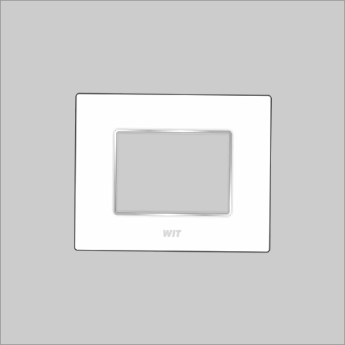 Silventa Cover Plates - Polycarbonate 01m Size | Insulation Resistance 1m Plate, 220 Volt Rated, White Finish