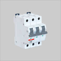 White 10ka C-series Three Pole Mcb 6amp To 63amp