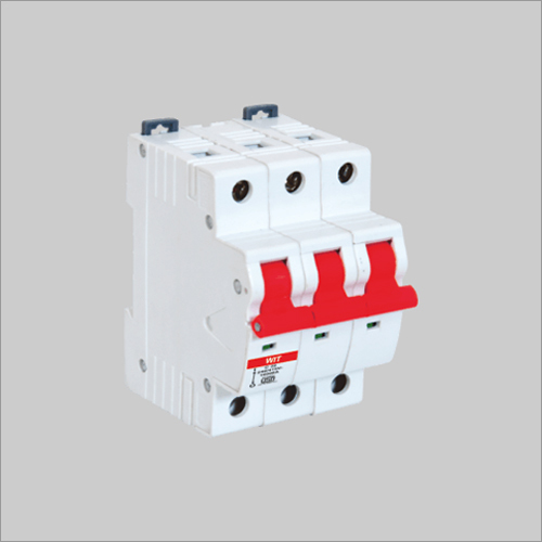 White Wit Three Pole Isolator 40Amp & 63Amp