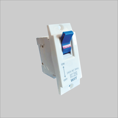 Single Pole Tiny Trip Mcb (6amp To 32amp) - Rated Current: 6A, 10A, 16A, 20A, 25A, 32A | Function: Circuit Breaker, Single Phase, Open Installation, White Color
