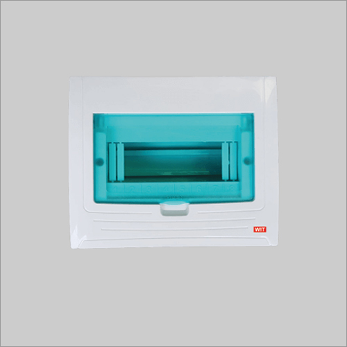 White Silver Series Glass Door Distribution Boards (2/4 Way, 6/8 Way, 10/12 Way)