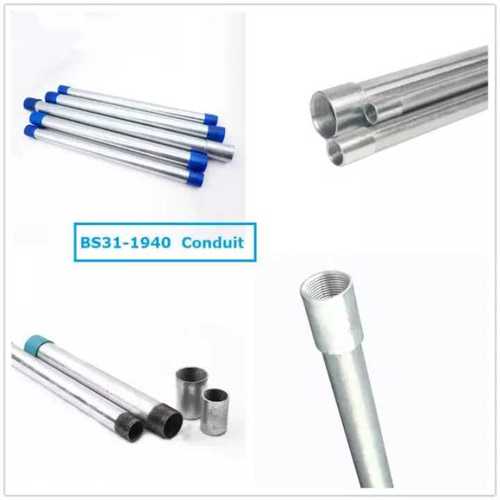 Galvanized Steel 40 MM GI Electrical Conduit Pipe, Type: Heavy (HMS) ISI-9537  Part -2