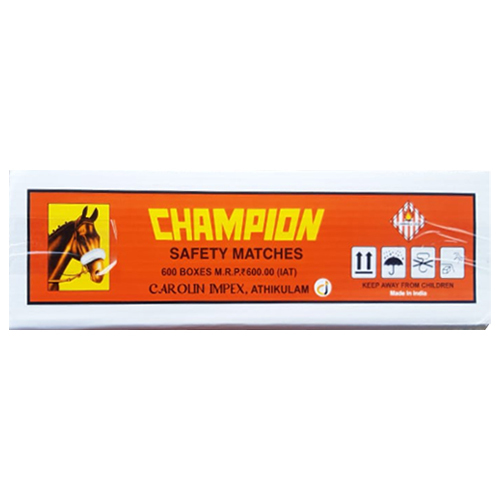 Champion Brand Match Boxes