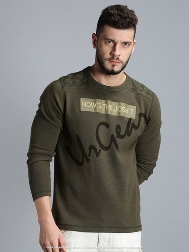 Mens Round Neck Sweatshirt 