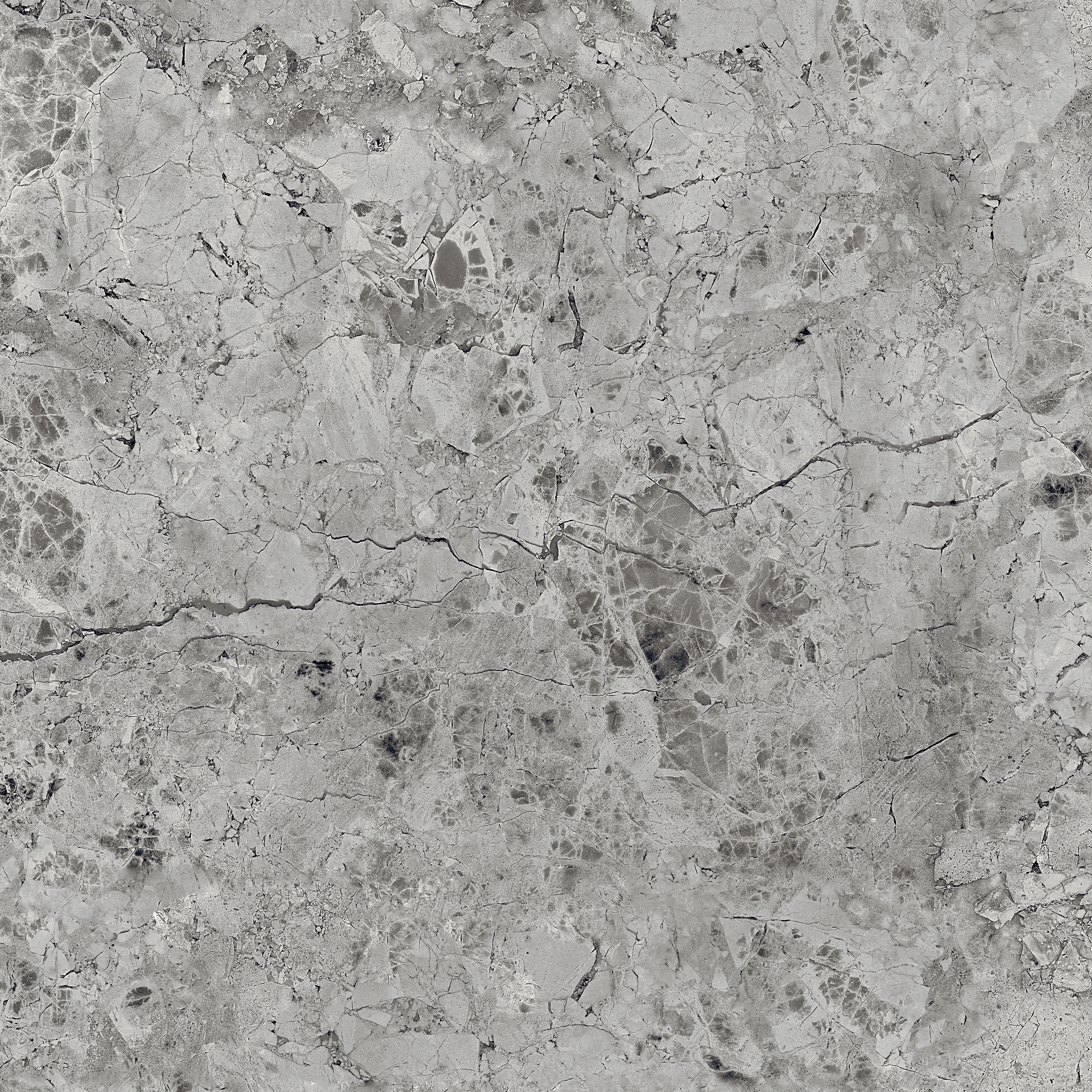 CRYSTAL STONE GREY 600X600mm GLOSSY PORCELAIN TILES