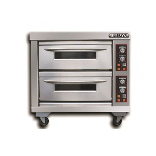 BJY-E13KW-2BD Berjaya Two Deck Oven With 2 Deck 4 Tray