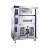 Double Deck Electric Oven With Proofer