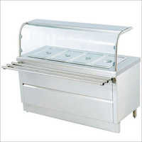 Hot Bain Marie with Sneeze Guard