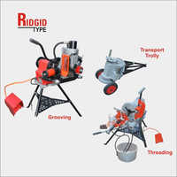 Multi-Universal Electric Pipe Grooving & Threading Machine