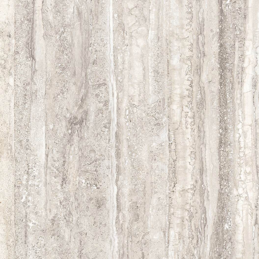 600x600mm Limestone Grey Glossy Porcelain Tile