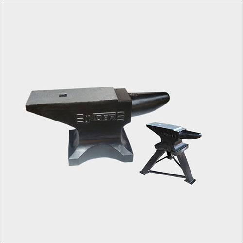 Cast Iron Double Horn Anvil Block Handle Material: Aluminum