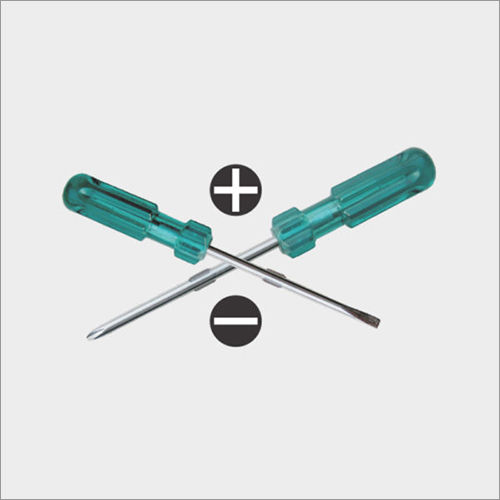 Two In One Screw Driver (Engg. & Phillip Pattern) Handle Material: Aluminum