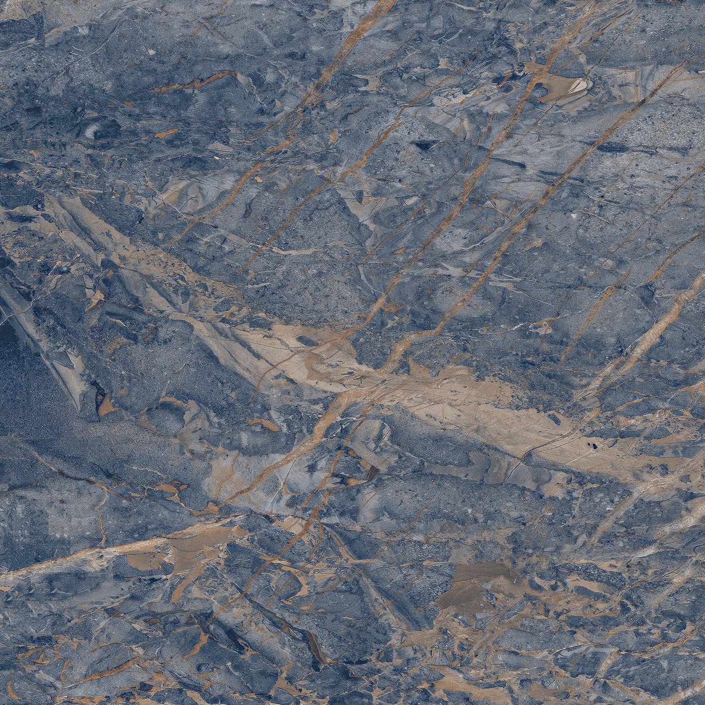 600x600mm Panaria Blue Glossy Porcelain Tiles