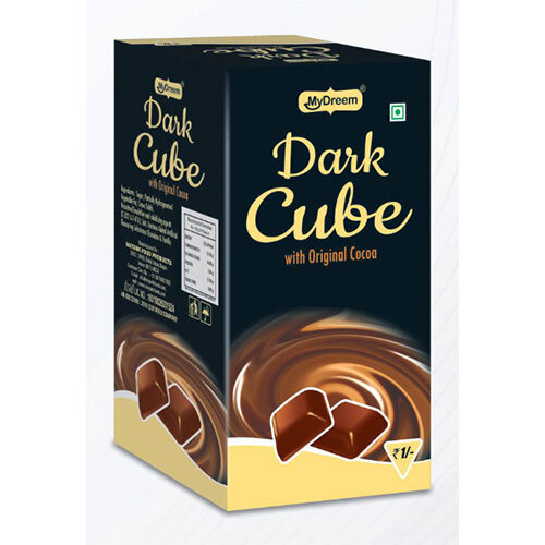 Dark Cube With Original Cocoa Candy