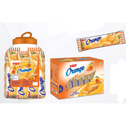 Orange Flavoured Creamy Wafers