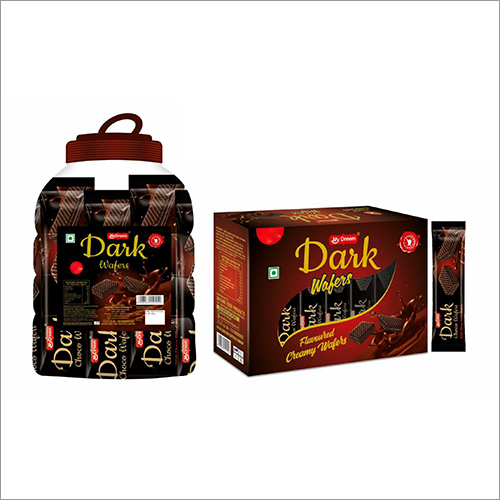 Dark Flavoured Creamy Wafers