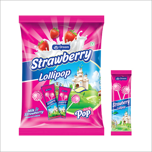 Strawberry Lollipop By MAYANK FOOD PRODUCT