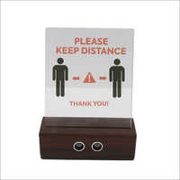 Doori Social Distancing Device - Stainless Steel, Full Automatic Distance Awareness Alarm | Durable Wearable ID Card Holder, 1 Metre Proximity Beep Alert, 01 Year Warranty