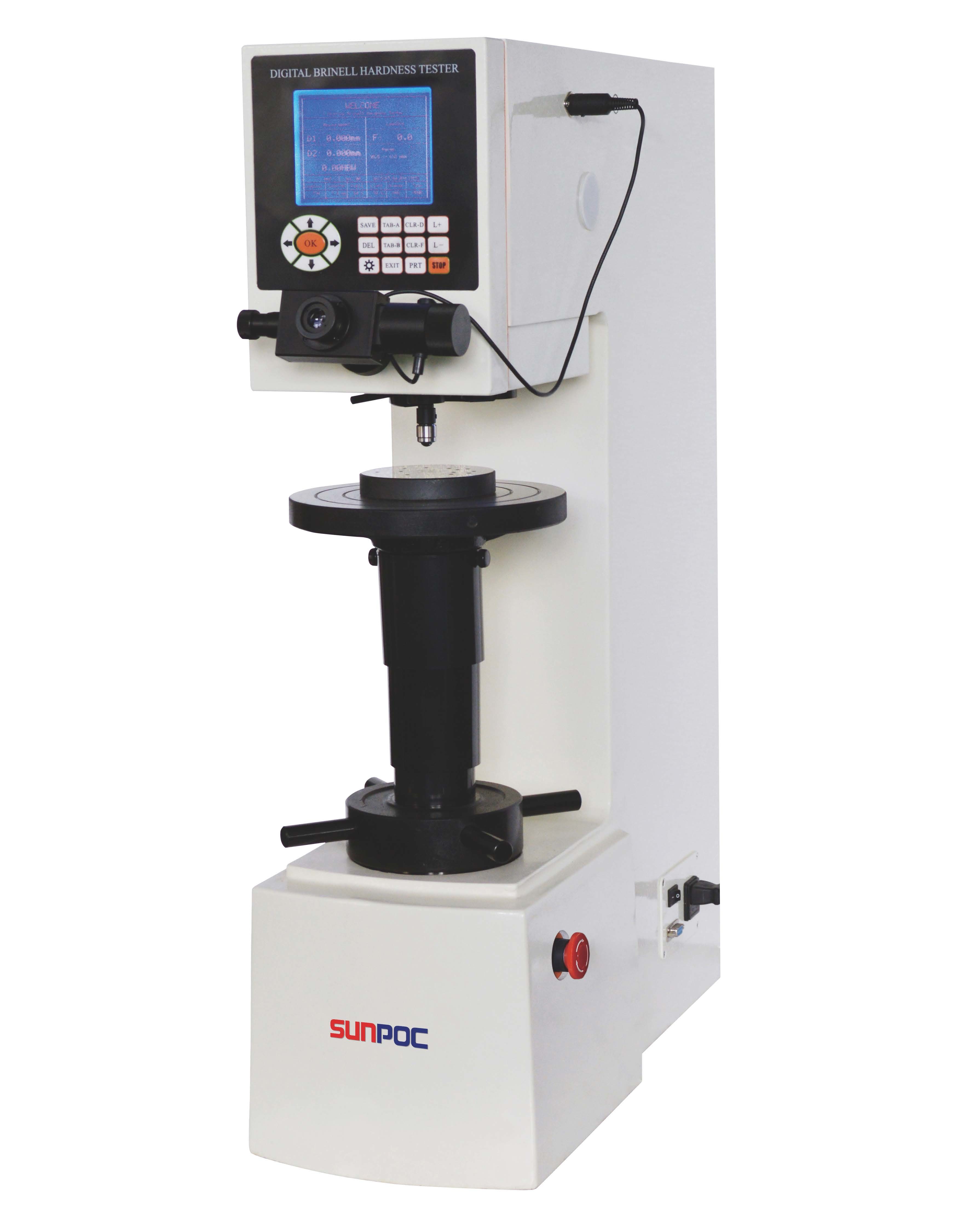 SHB-3000X Brinell Hardness Tester Machine with LCD video