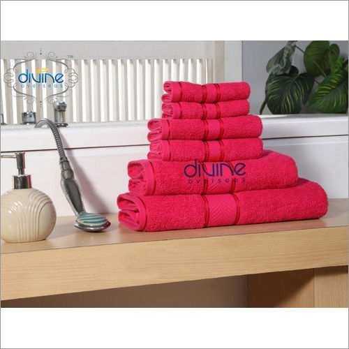 Plain Divine Elegance Towel Set