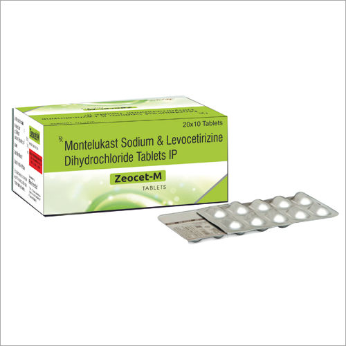 Montelukast Sodium And Levocetirizine Dhiydrochloride Tablets