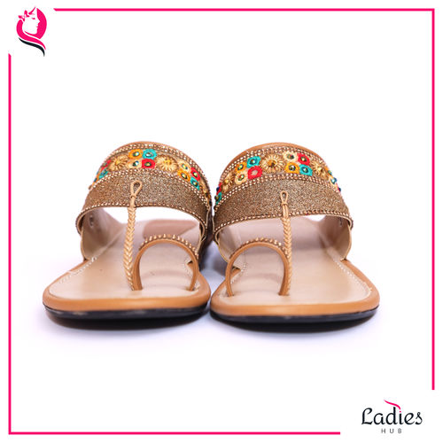 Ladies Hub Handcrafted Kolhapuri Chappal Women Stylish