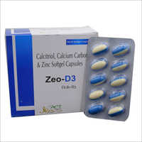 Calcitriol Calcium Carbonate and Zinc Sofgel Capsules