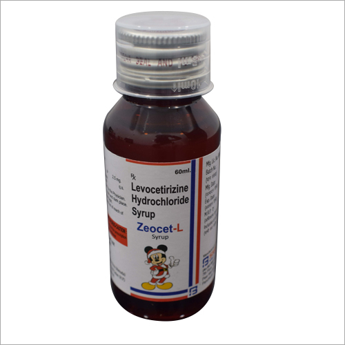 60ml Levocetirizine Hydrochloride Syrup