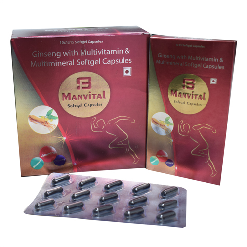 Ginseng With Multivitamin Softgel Capsules