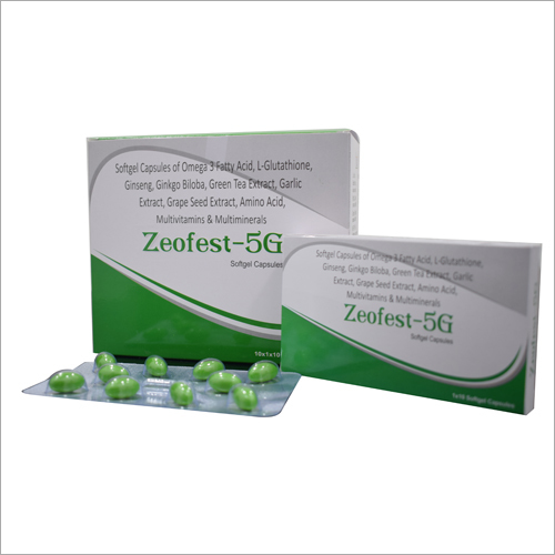 Softgel Capsules of Omega 3 Fatty Acid Capsules