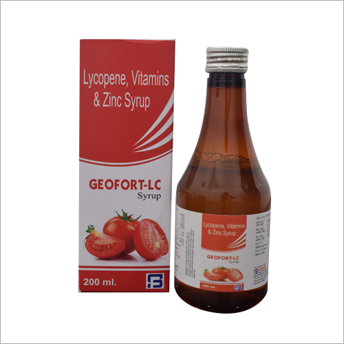 200ml Lycopene Vitamins and Zinc Syrup