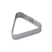 Pavoni Micro Perforated SS Cake Ring TRIANGLE 85 x 75 x 20 mm XF16
