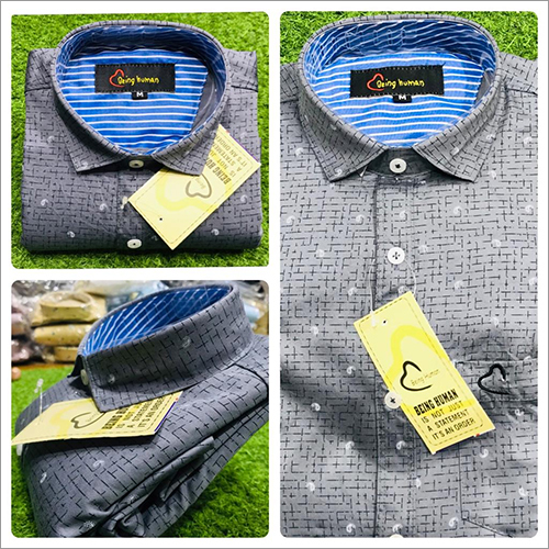 Washable Mens Full Sleeve Shirt