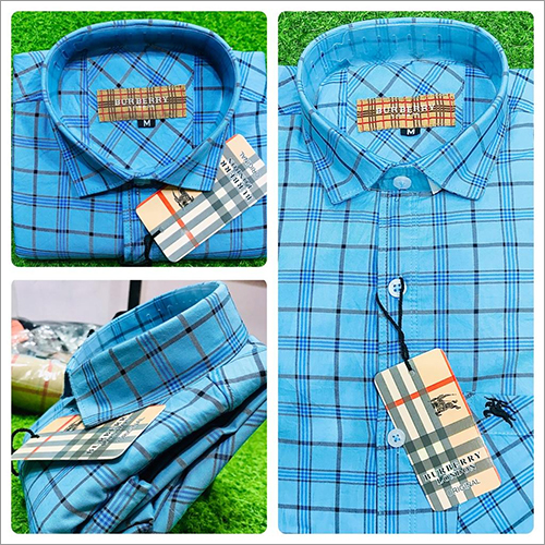 Washable Mens Checked Shirt