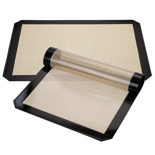 Black & White Stenpro Silicon Mat For Commercial Baking 400 X 300 Mm